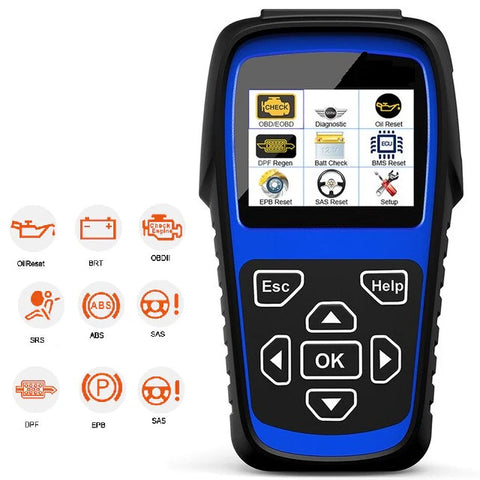 Jaguar DPF, SAS, BMS, SRS (airbag), ABS, OIL RESET Diagnostic Scan Tool